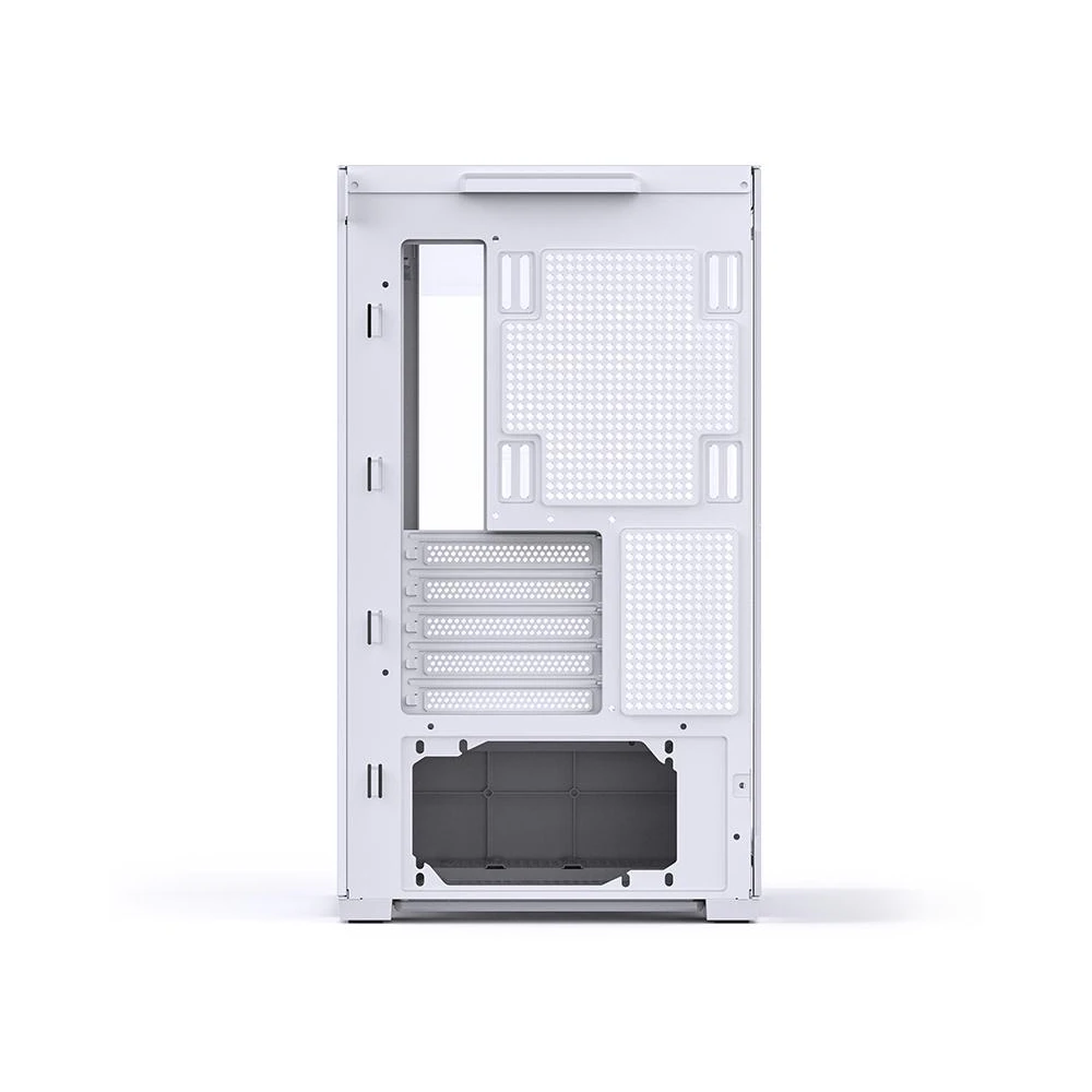 A large main feature product image of EX-DEMO Jonsbo D300 mATX Case (White)
