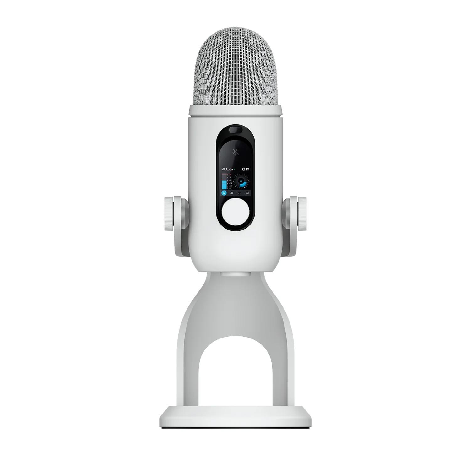 A large main feature product image of  Logitech G YETI 2 Gaming Microphone (White)