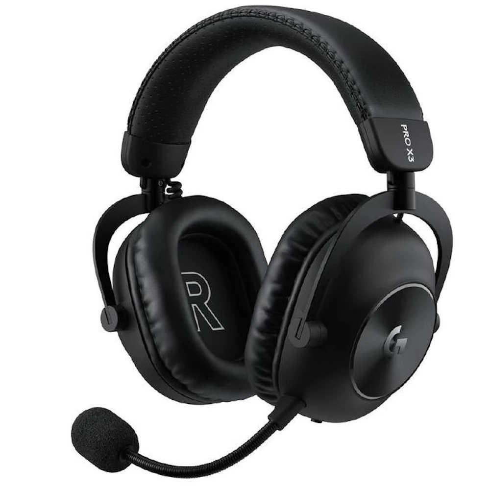 Logitech G PRO X3 LIGHTSPEED Wireless Gaming Headset (Black)