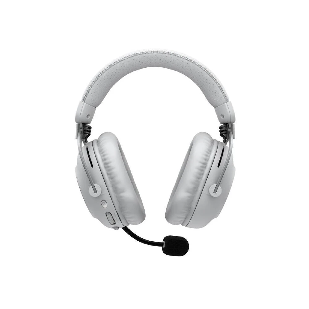 A large main feature product image of Logitech G PRO X3 LIGHTSPEED Wireless Gaming Headset (White)