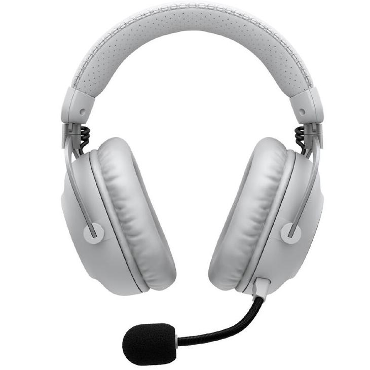 A large main feature product image of Logitech G PRO X3 LIGHTSPEED Wireless Gaming Headset (White)