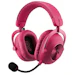 A product image of Logitech G PRO X3 LIGHTSPEED Wireless Gaming Headset (Magenta)