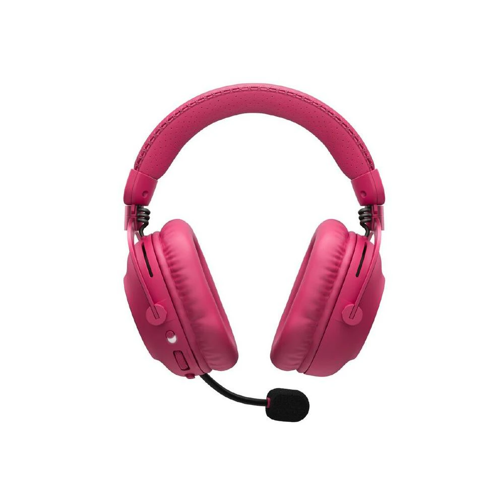 A large main feature product image of Logitech G PRO X3 LIGHTSPEED Wireless Gaming Headset (Magenta)