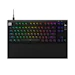 A product image of Logitech G PRO X2 Rapid 8K Wired TKL Analog Gaming Keyboard w/ OLED (Black)