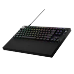A small tile product image of Logitech G PRO X2 Rapid 8K Wired TKL Analog Gaming Keyboard w/ OLED (Black)