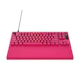 A small tile product image of Logitech G PRO X2 Rapid 8K Wired TKL Analog Gaming Keyboard w/ OLED (Pink)