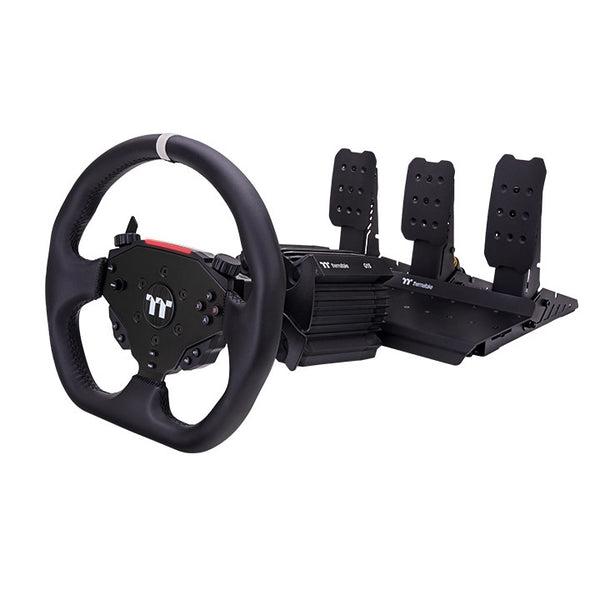 A large main feature product image of Thermaltake G15 Direct Drive Racing Wheel with Pedals Bundle
