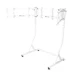 A product image of Thermaltake Triple Monitor Stand Pro Snow Edition
