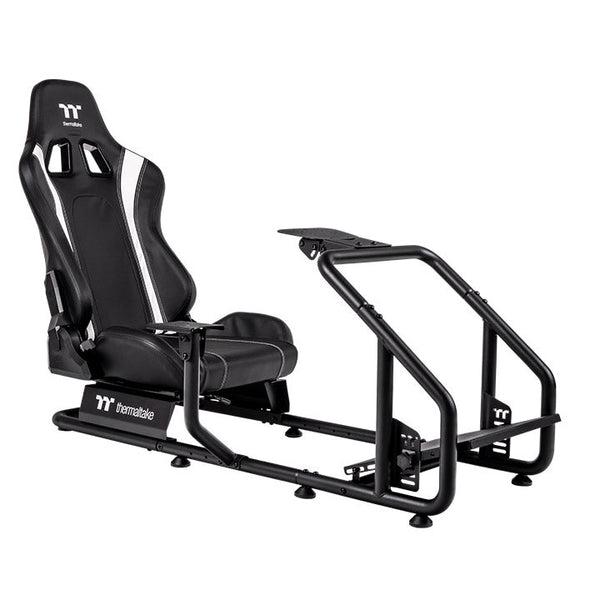A large main feature product image of Thermaltake Gaming GR300 Racing Simulator Cockpit Black Edition