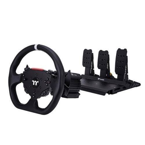 A large main feature product image of Thermaltake G6 Direct Drive Racing Wheel with Pedals Bundle