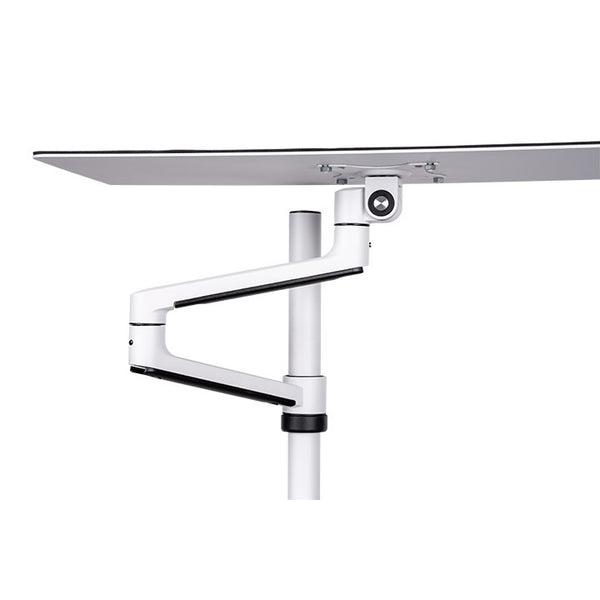 A large main feature product image of Thermaltake Sim Racing keyboard & Mouse Tray for Simulator Cockpit White Edition (Compatible with GR500 & GF500)