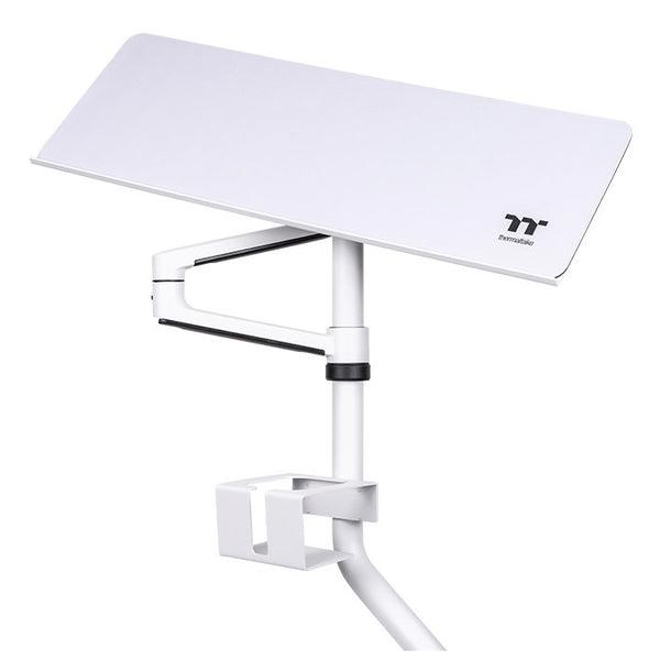 A large main feature product image of Thermaltake Sim Racing keyboard & Mouse Tray for Simulator Cockpit White Edition (Compatible with GR500 & GF500)