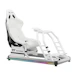 A product image of Thermaltake Gaming GR500 RGB Racing Simulator Cockpit Snow Edition