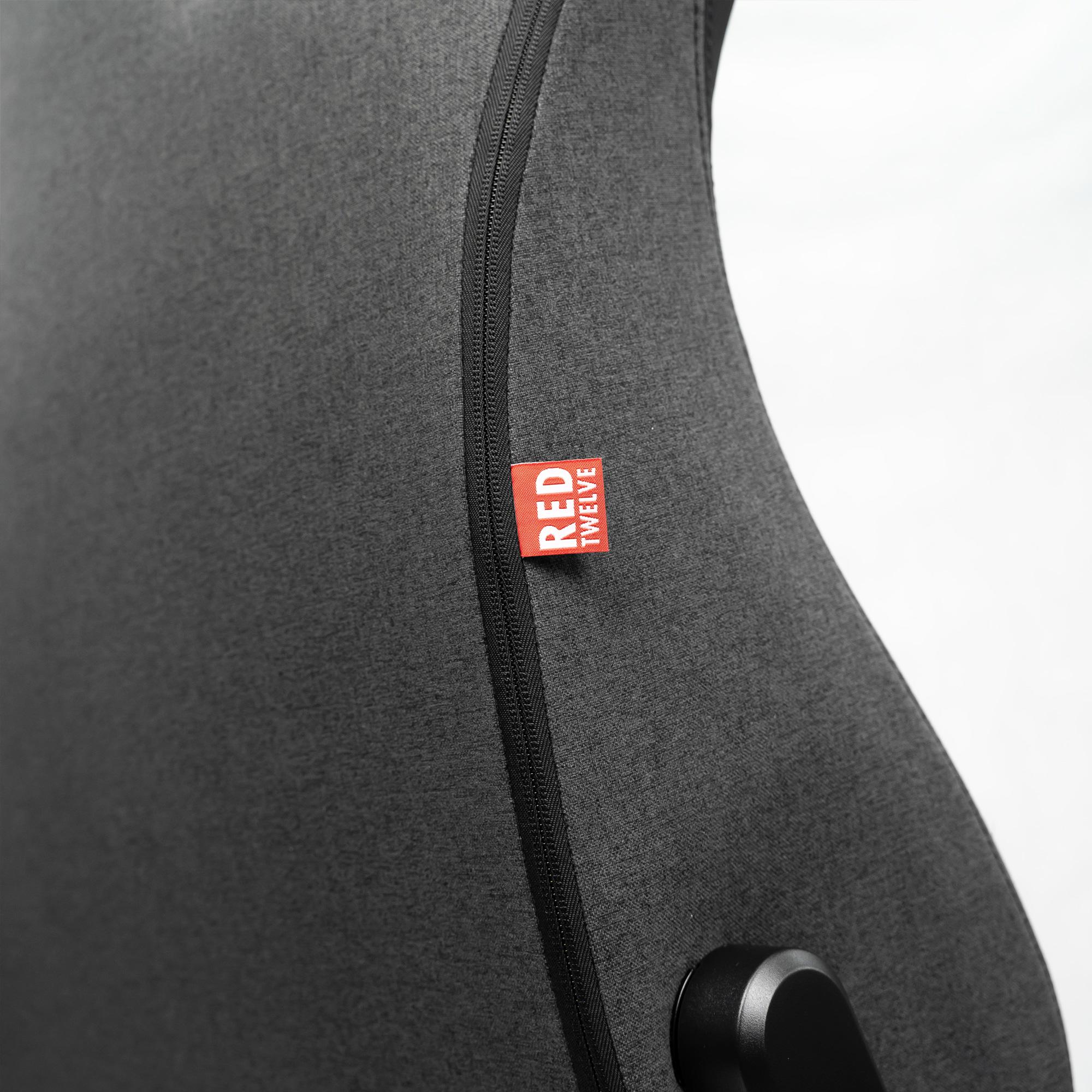 A large main feature product image of EX-DEMO BattleBull Crosshair+ Gaming Chair - Dark Grey Weave