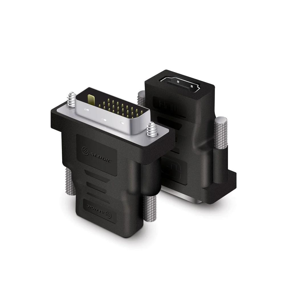 A large main feature product image of ALOGIC DVI-D Male to HDMI Female Adapter