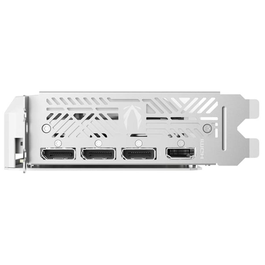 A large main feature product image of ZOTAC GAMING GeForce RTX 5070 Twin Edge OC 12GB GDDR7 (White)