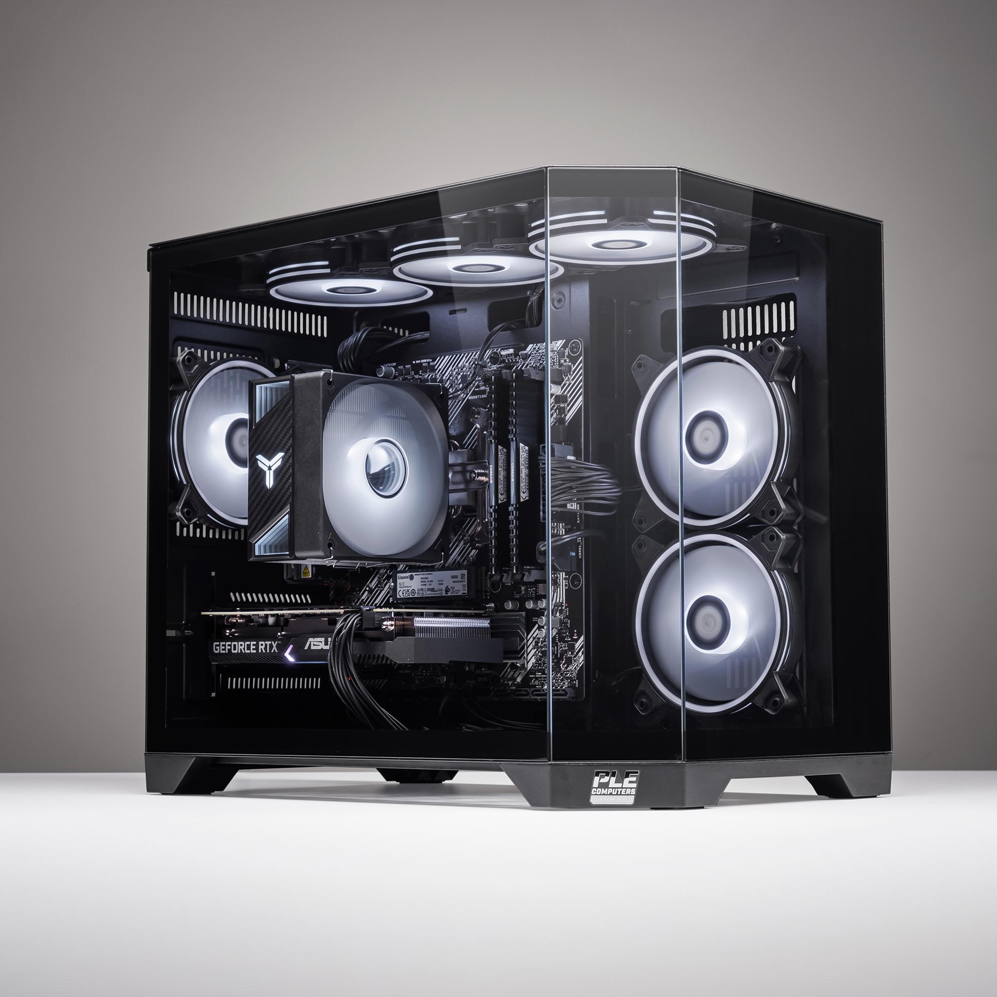A large main feature product image of PLE Anchor 3060 Prebuilt Ready To Go Gaming PC
