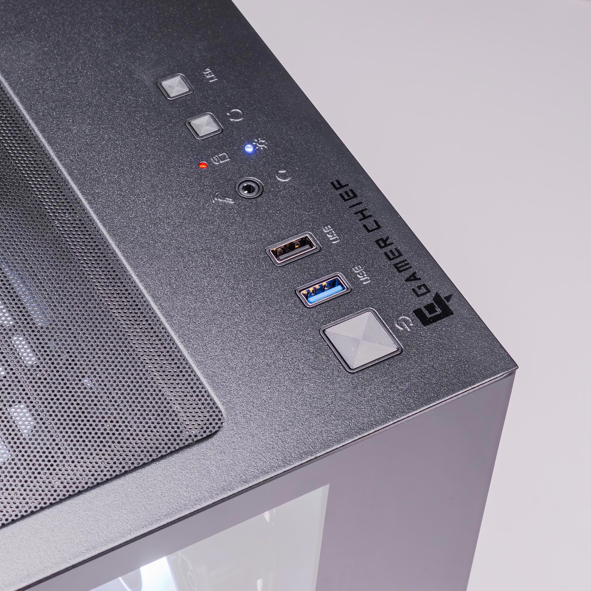 A large main feature product image of PLE Anchor 3060 Prebuilt Ready To Go Gaming PC