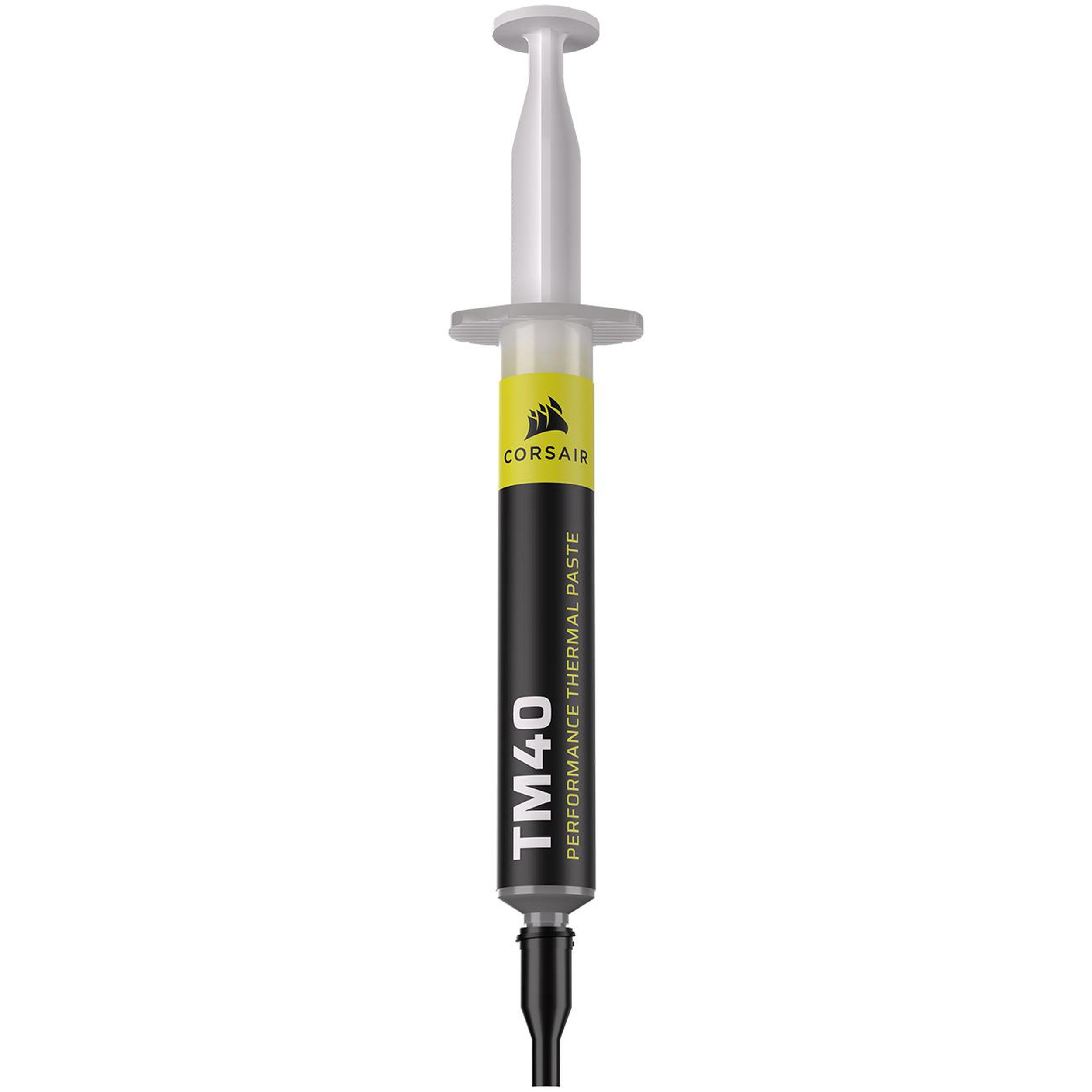 A large main feature product image of Corsair TM40 Performance Thermal Compound (3g)