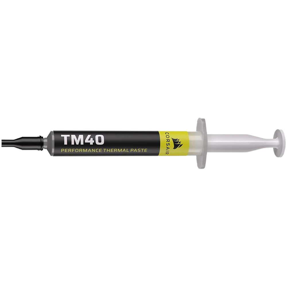 A large main feature product image of Corsair TM40 Performance Thermal Compound (3g)