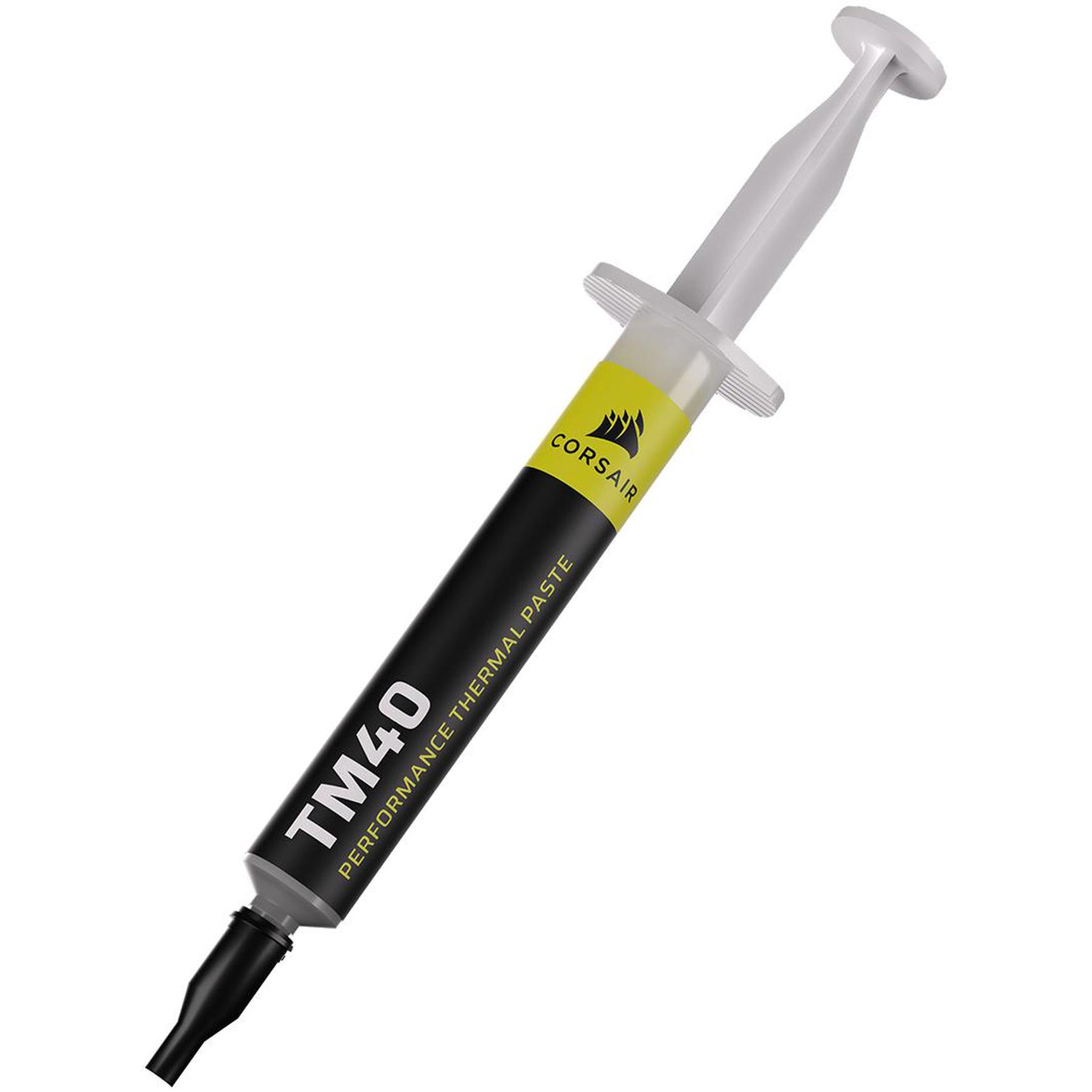 A large main feature product image of Corsair TM40 Performance Thermal Compound (3g)