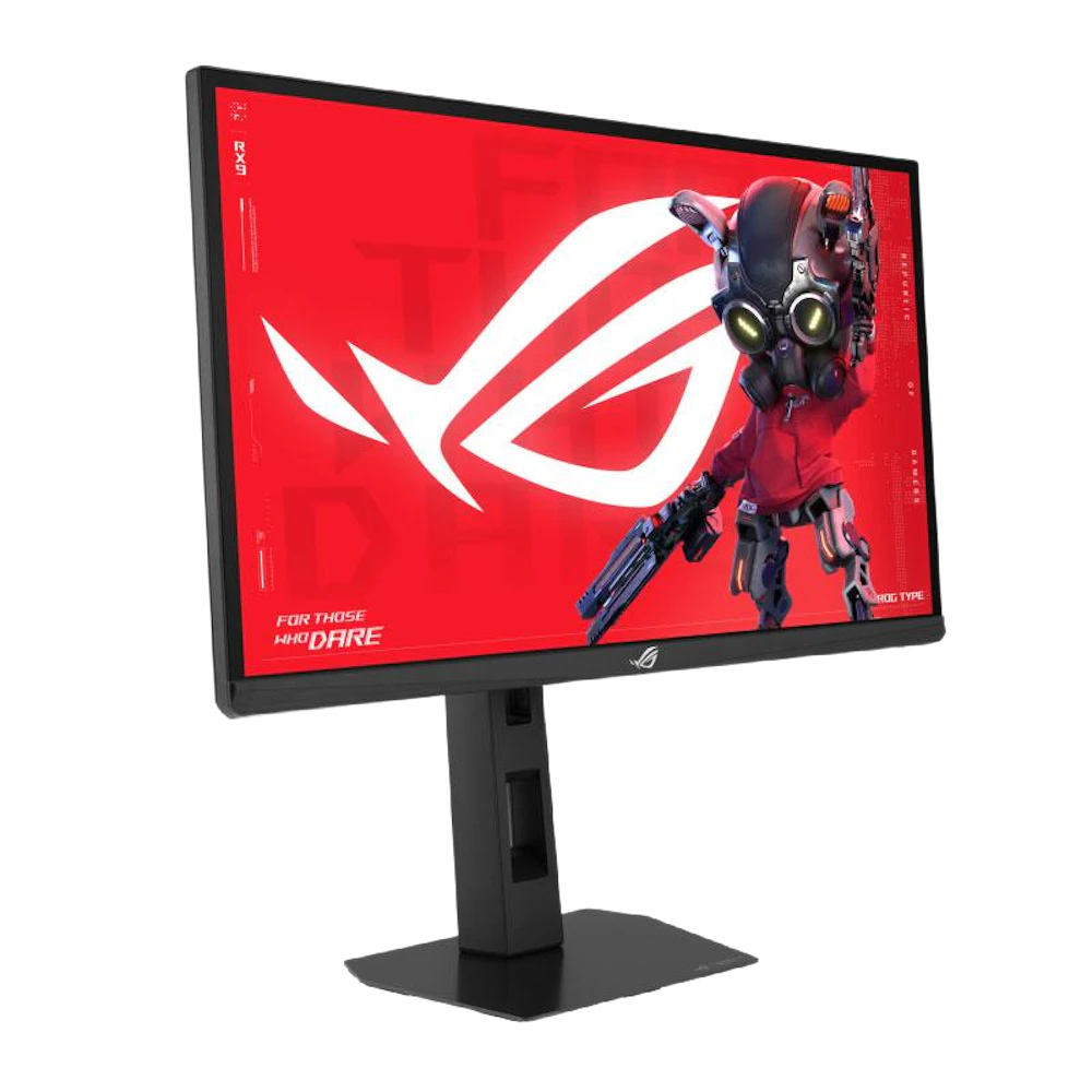 A large main feature product image of EX-DEMO ASUS ROG Strix XG248QSG Ace 24.1" 1080p 610Hz 0.1ms Super TN Esports Monitor