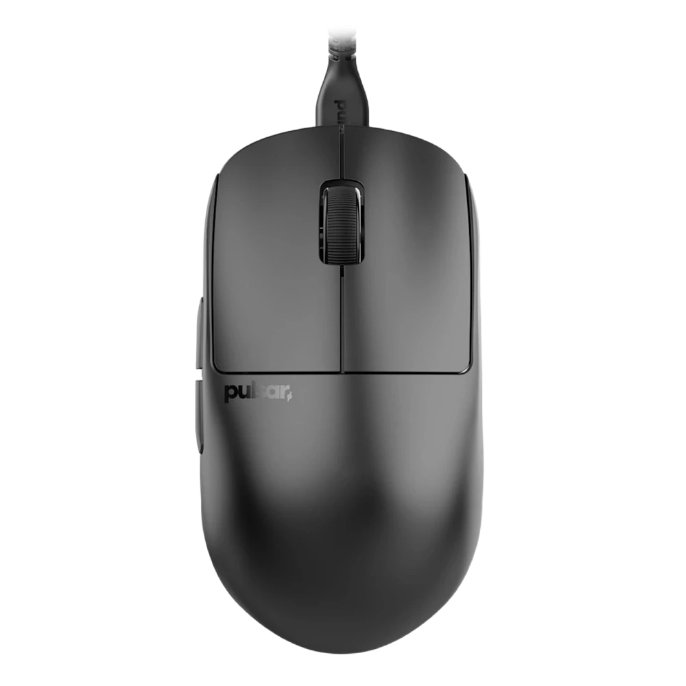 A large main feature product image of EX-DEMO Pulsar X2H Wired - 51g Lightweight Gaming Mouse (Black)