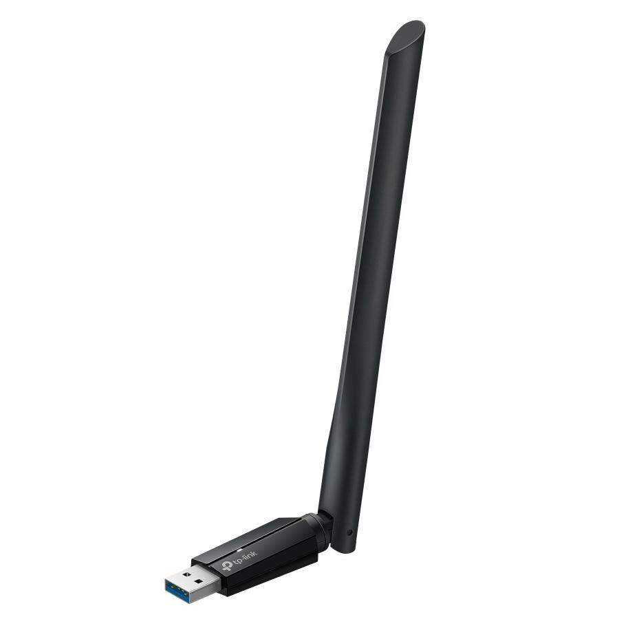 A large main feature product image of TP-Link Archer TXE70U Plus - AXE5400 Tri-Band Wi-Fi 6E Wireless USB Adapter