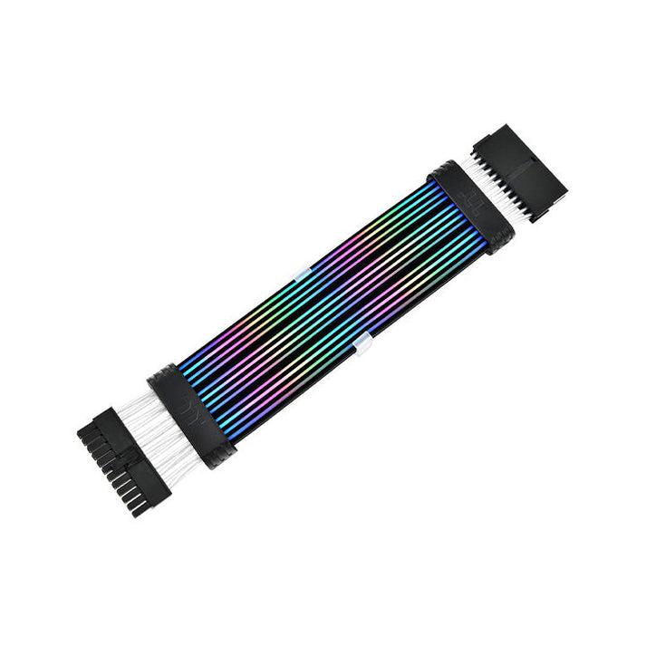 A large main feature product image of Thermaltake Tt Mod 24 Pin ARGB Illuminated Extension Cable