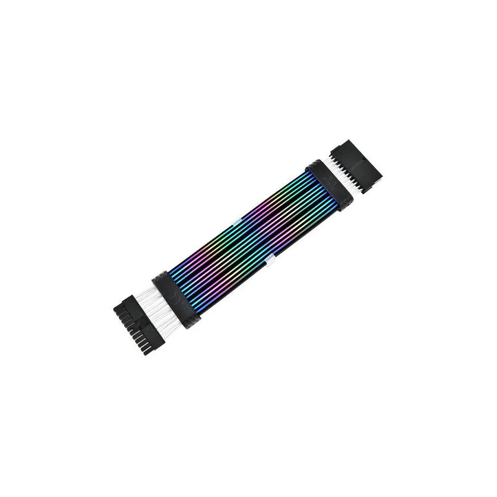 A large main feature product image of Thermaltake Tt Mod 24 Pin ARGB Illuminated Extension Cable