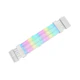 A small tile product image of Thermaltake Tt Mod 24 Pin ARGB Illuminated Extension Cable - Snow