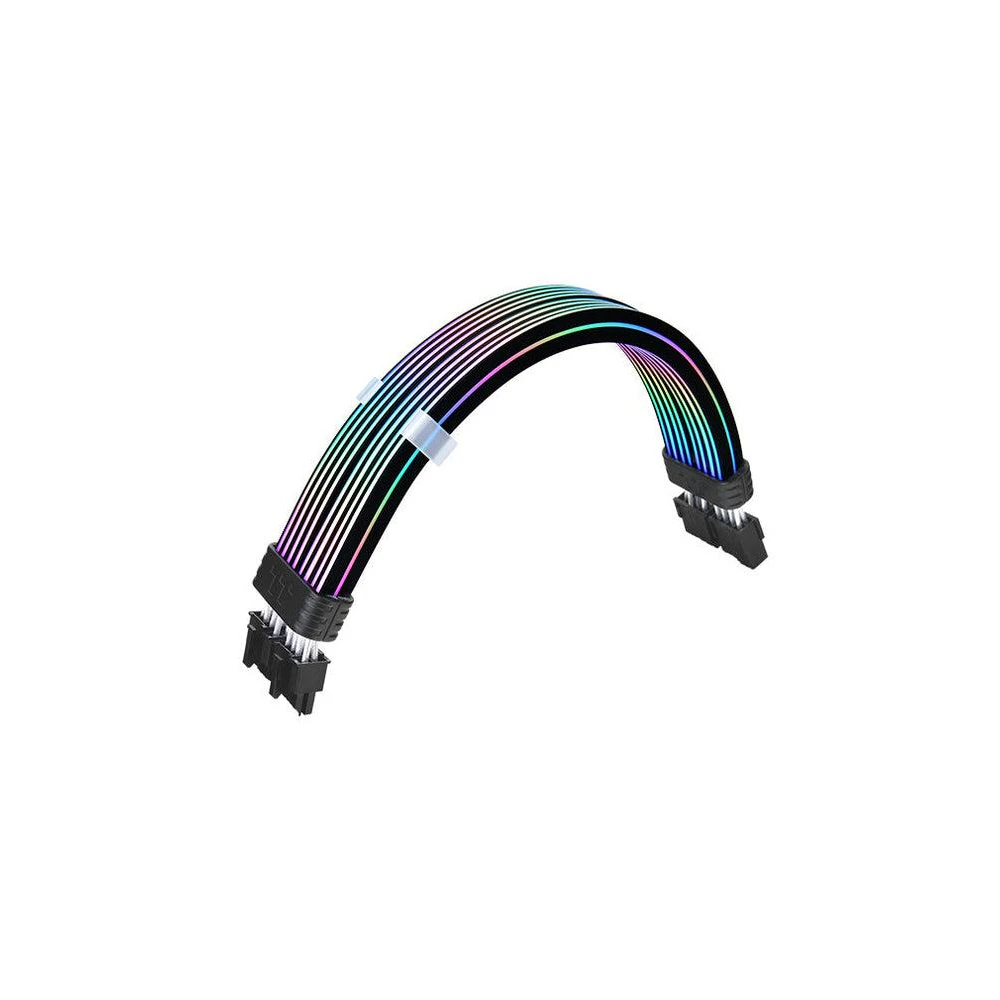 A large main feature product image of Thermaltake Tt Mod 8 pin ARGB Illuminated Extension Cable