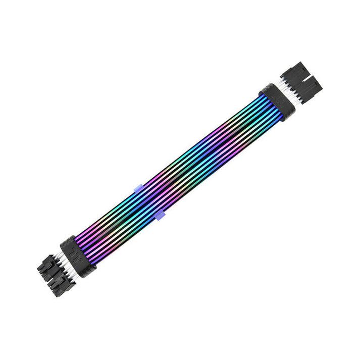A large main feature product image of Thermaltake Tt Mod 8 pin ARGB Illuminated Extension Cable