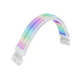 A small tile product image of Thermaltake Tt Mod 8 pin ARGB Illuminated Extension Cable - Snow