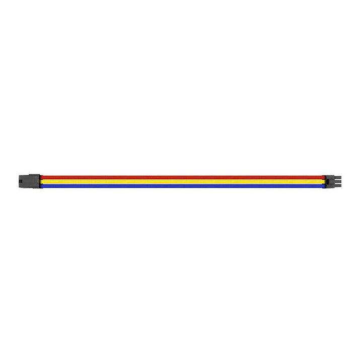 A large main feature product image of Thermaltake TtMod Sleeved PSU Extension Cable Set - Rainbow