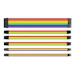 A product image of Thermaltake TtMod Sleeved PSU Extension Cable Set - Rainbow