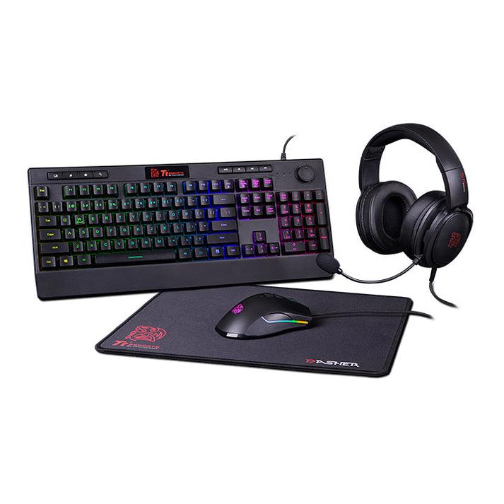 A large main feature product image of Thermaltake TT eSports 4 In 1 RGB Series Gaming Kit Combo