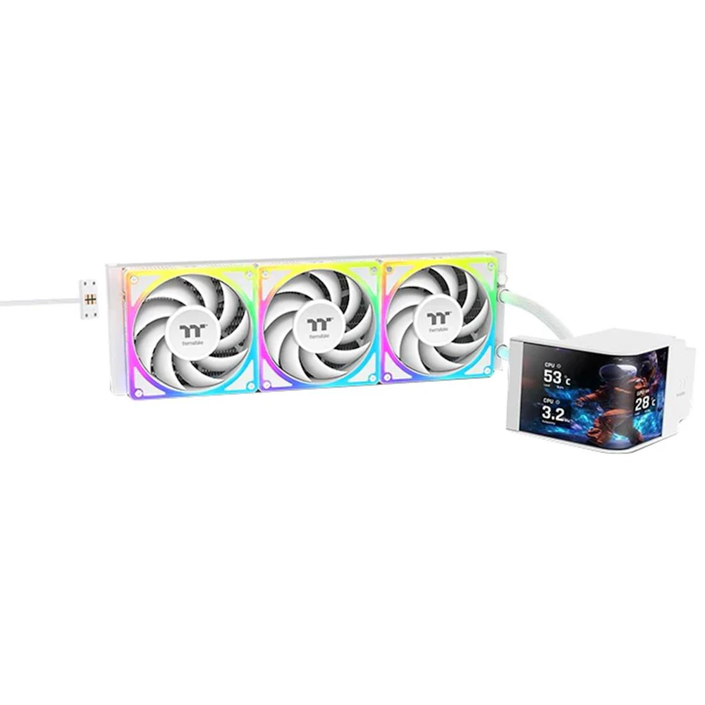 Thermaltake MAGCurve 360 Ultra ARGB Sync AIO Snow Edition CPU Cooler