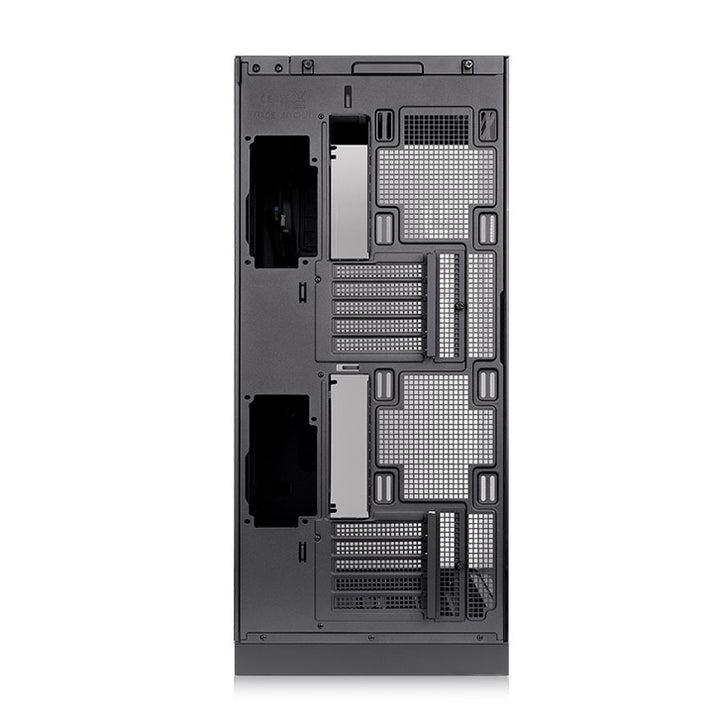 A large main feature product image of Thermaltake CAPO X Curved TG Dual System Micro Case - Black Edition