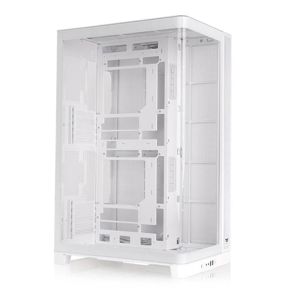 Thermaltake CAPO X Curved TG Dual System Micro Case - Snow Edition