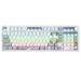 A product image of YUNZII AL98 PRO Dual-8K Wireless Aluminum Mechanical Keyboard - White (Cocoa Cream V2 Switch)