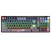 A product image of YUNZII AL98 PRO Dual-8K Wireless Aluminum Mechanical Keyboard - Black (Cocoa Cream V2 Switch)