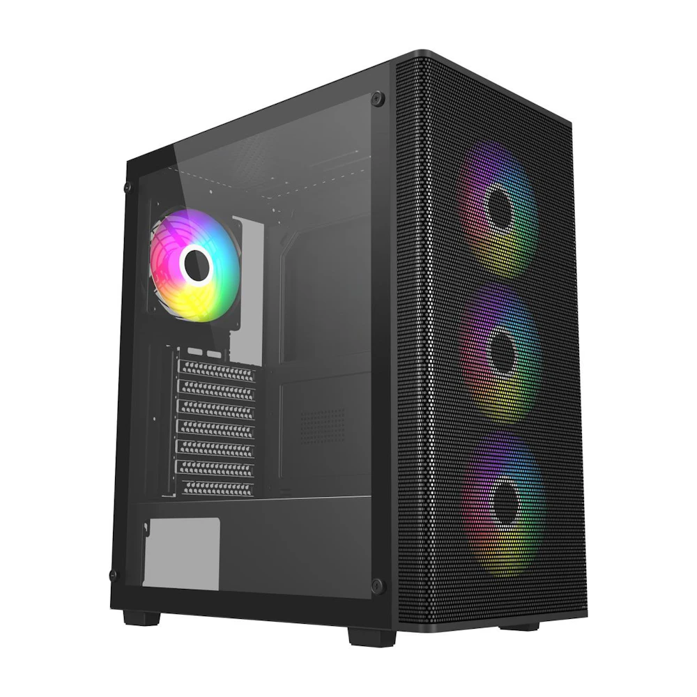 FSP M220 ARGB Mid Tower Case (Black)