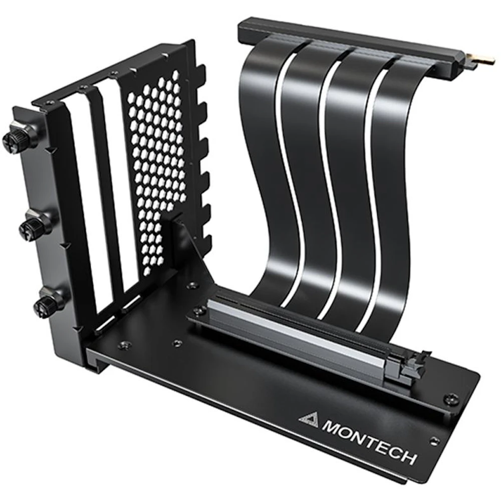 EX-DEMO Montech Vertical GPU Mounting Kit (Black)