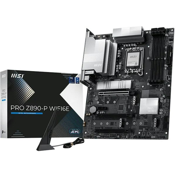 MSI PRO Z890-P WIFI6E LGA1851 ATX Desktop Motherboard