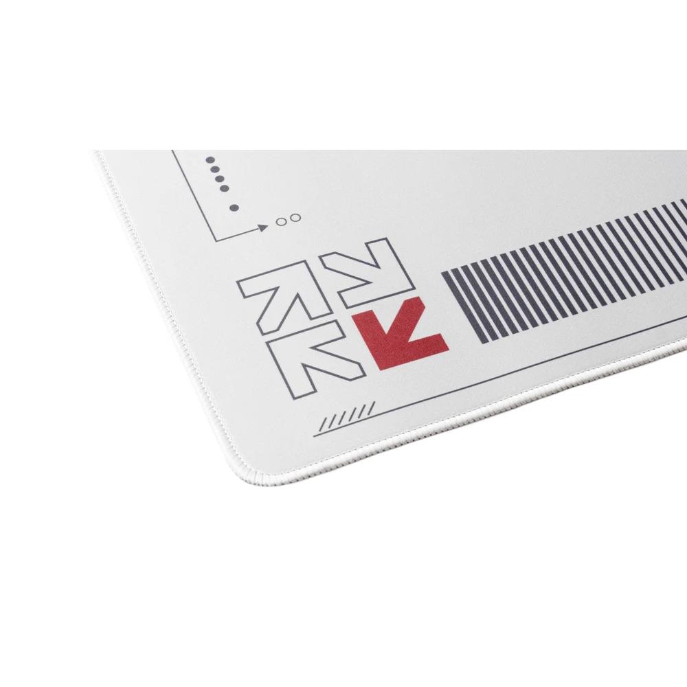 A large main feature product image of Keychron Polyester Desk Mat (Beige Red)