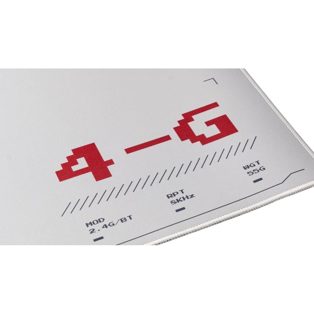 A large main feature product image of Keychron Polyester Desk Mat (Beige Red)
