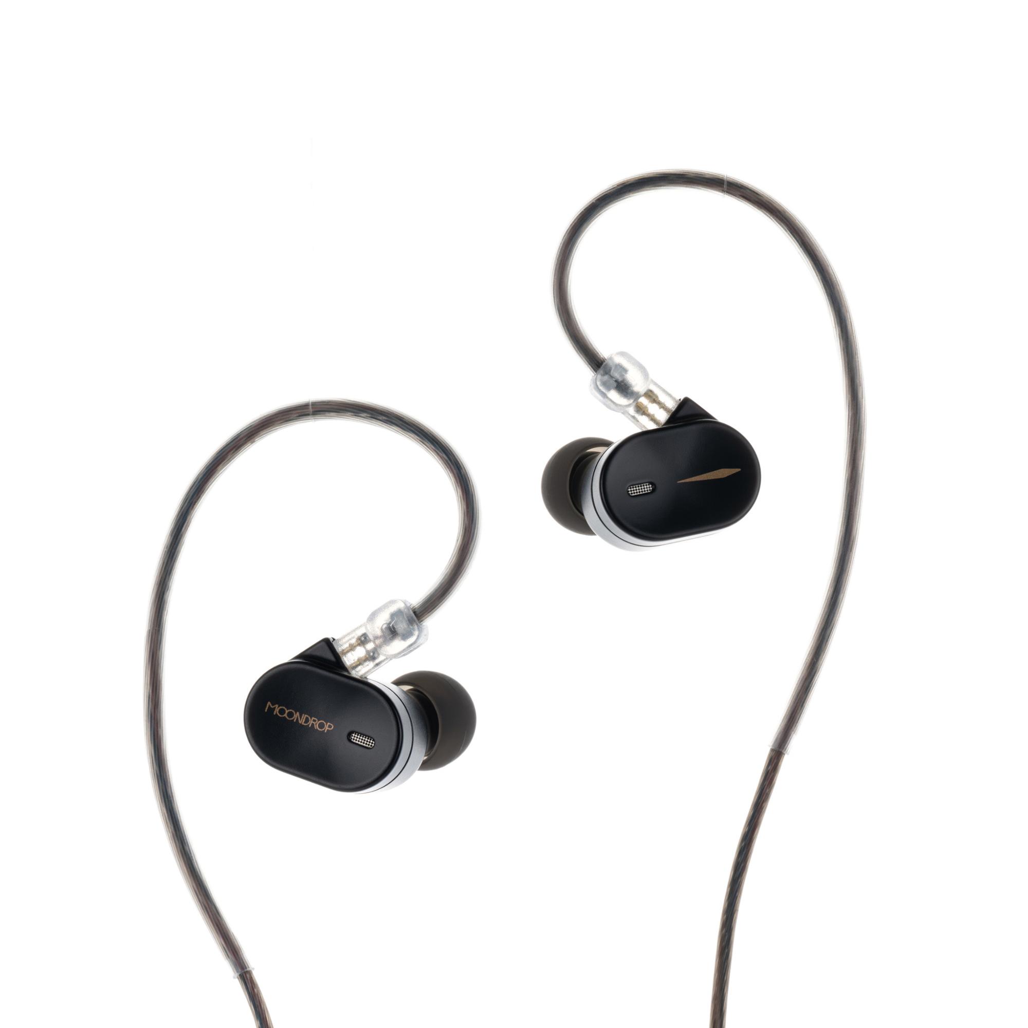 A large main feature product image of Moondrop CHU III Dynamic Driver Wired IEM In-Ear Monitor Headphones