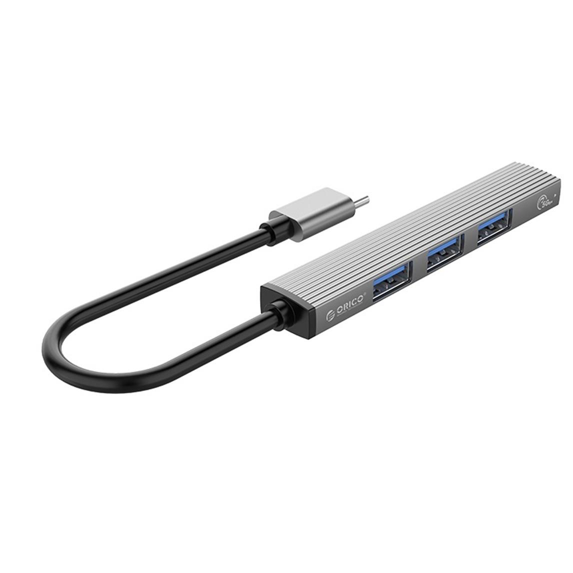 A large main feature product image of ORICO Type-C to USB3.0 HUB