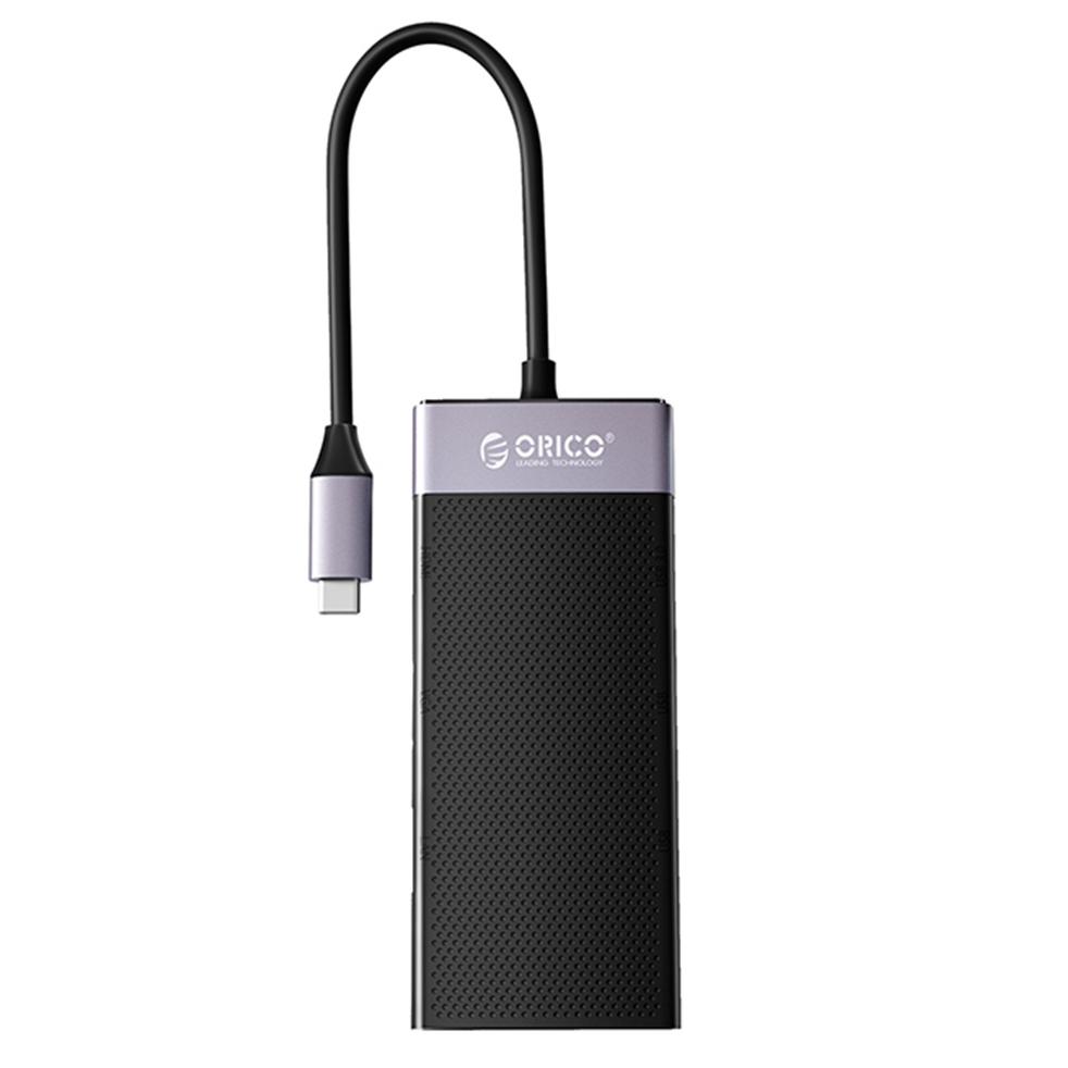A large main feature product image of ORICO 10 In 1 Multifunctional Docking Station with 87w Power Delivery
